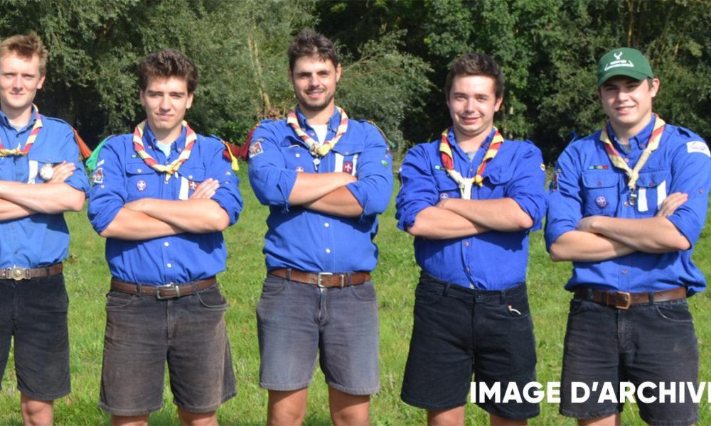 Ces scouts parcourent 10km à Geer et récoltent un paquet de déchets