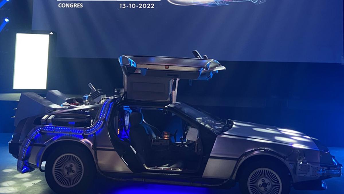 Waremme avait des airs de Retour vers le futur avec une DeLorean